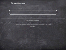 Tablet Screenshot of flirtvacations.com